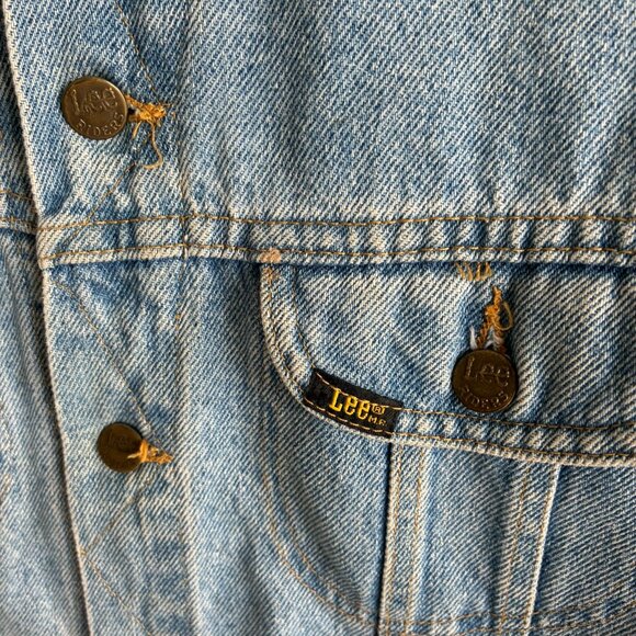 Vintage Riders Denim Trucker Jacket - Picture 4 of 4